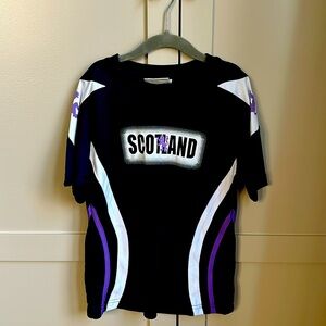 Scotland 🏴󠁧󠁢󠁳󠁣󠁴󠁿 Navy Rugby 5T/6 jersey for kids